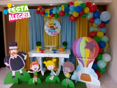 "Festa e Alegria Decoração Infantil"